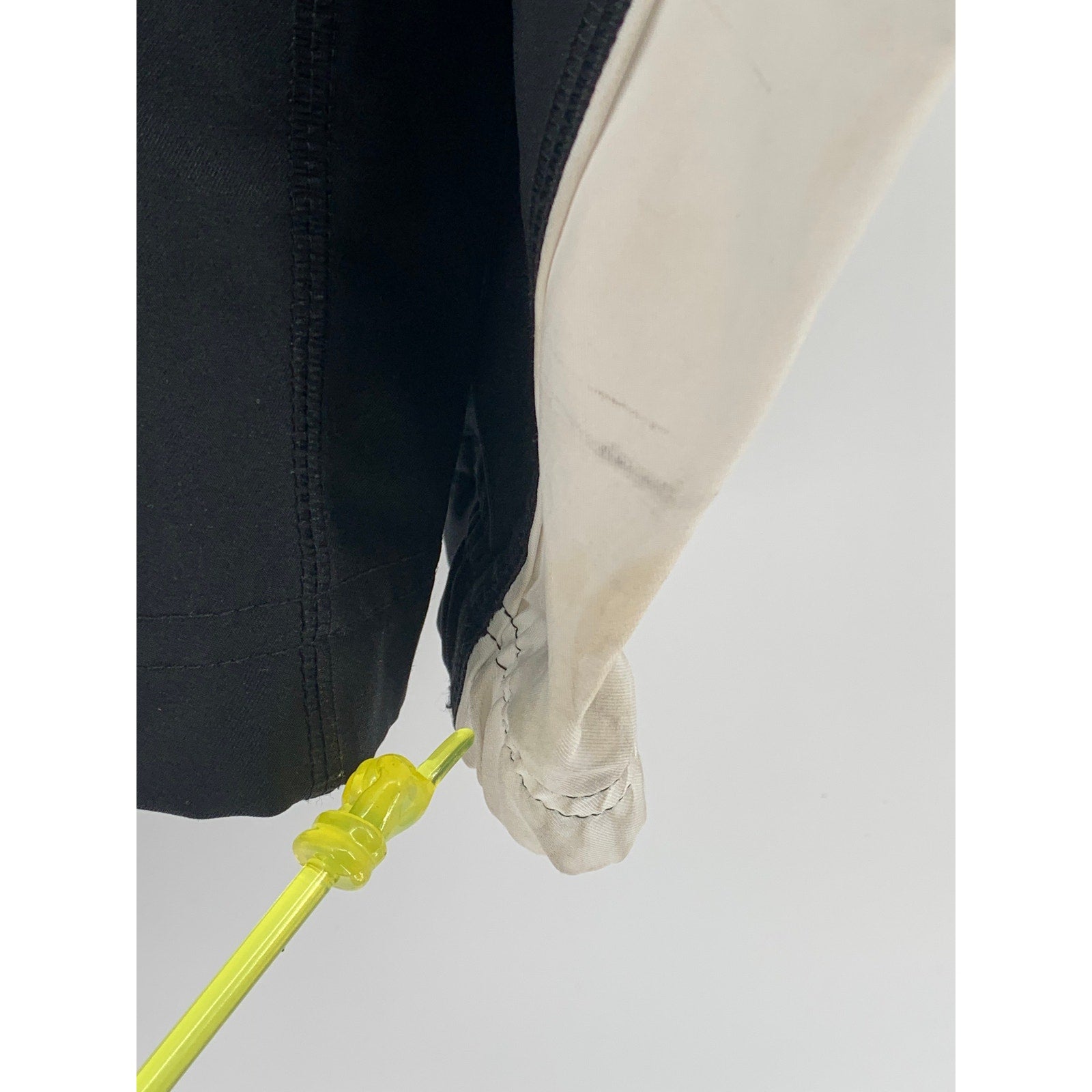 NIKE Men's Black-White Dri-Fit Charleston Football Zip-Up Track Jacket SZ L