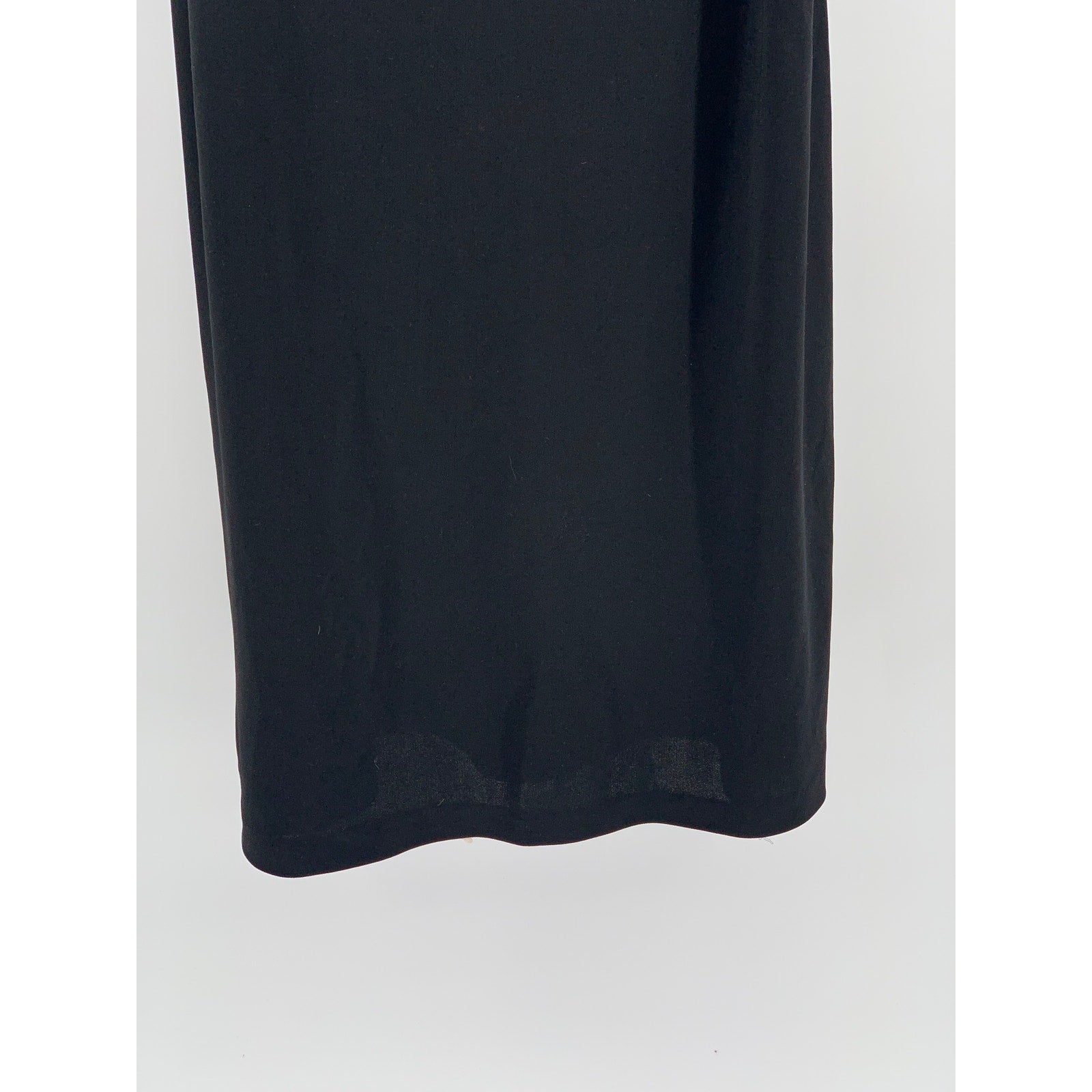 URBAN GIRL Women's Black Stamped Logo Scoop-Neck Spaghetti Strap Mini Dress SZ L