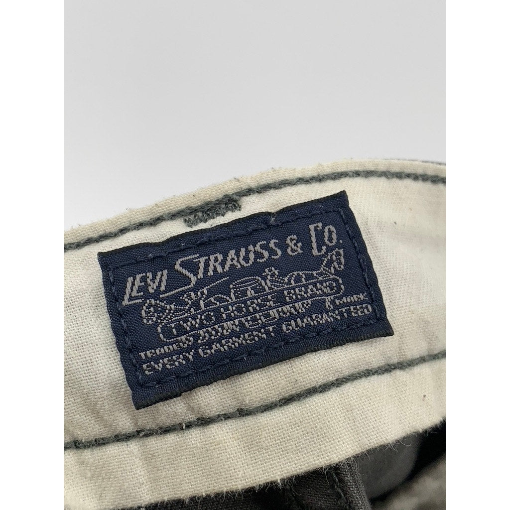 LEVI'S Men's Charcoal Gray Athletic-Fit Tapered Chino Pants SZ 32X34