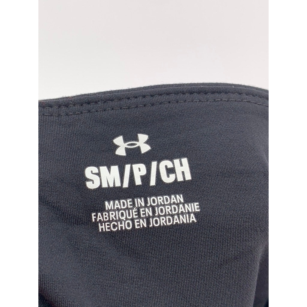 UNDER ARMOUR Women's Black High-Rise Bike Shorts SZ S