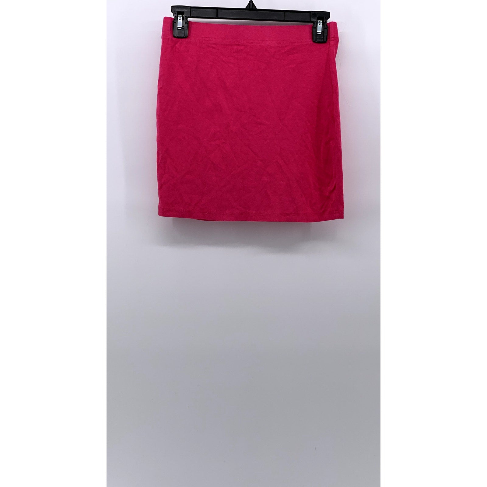 SHEIN Women's Hot Pink Casual Pull-On Straight Mini Skirt SZ 6