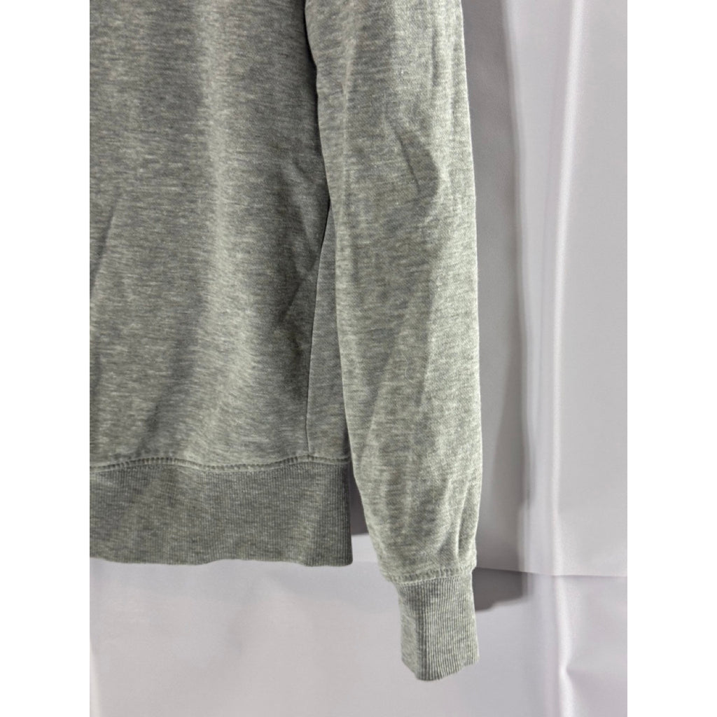 DIVIDED By H&M Women's Grey Heather Casual Zip-Up Hooded Sweater SZ XS