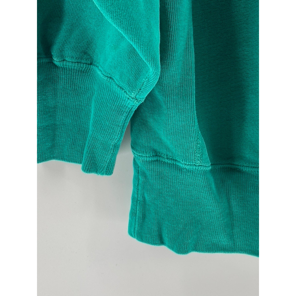 CHAMPION Men's Green Vintage Crewneck Reverse Weave Long Sleeve Sweatshirt SZ2XL