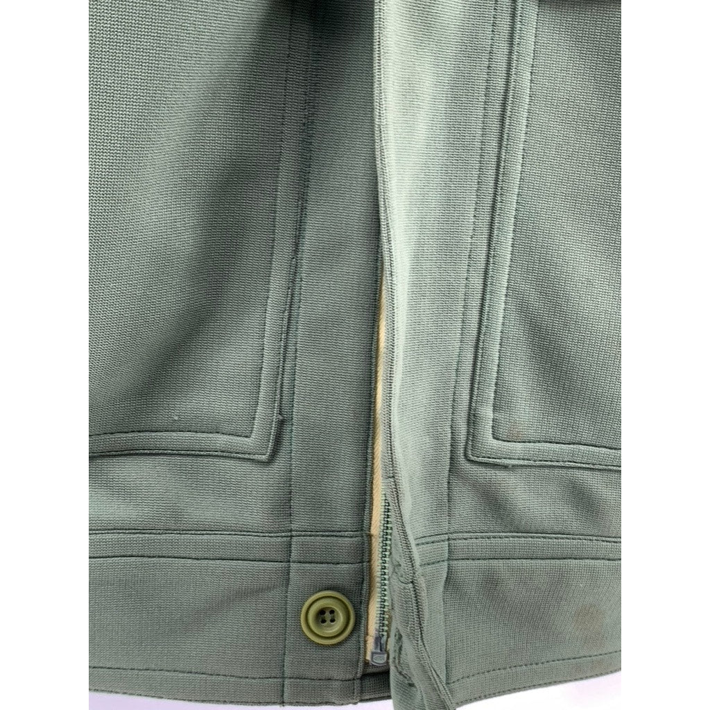 UNBRANDED Women's Green Utility ZIp-Up Jacket SZ S