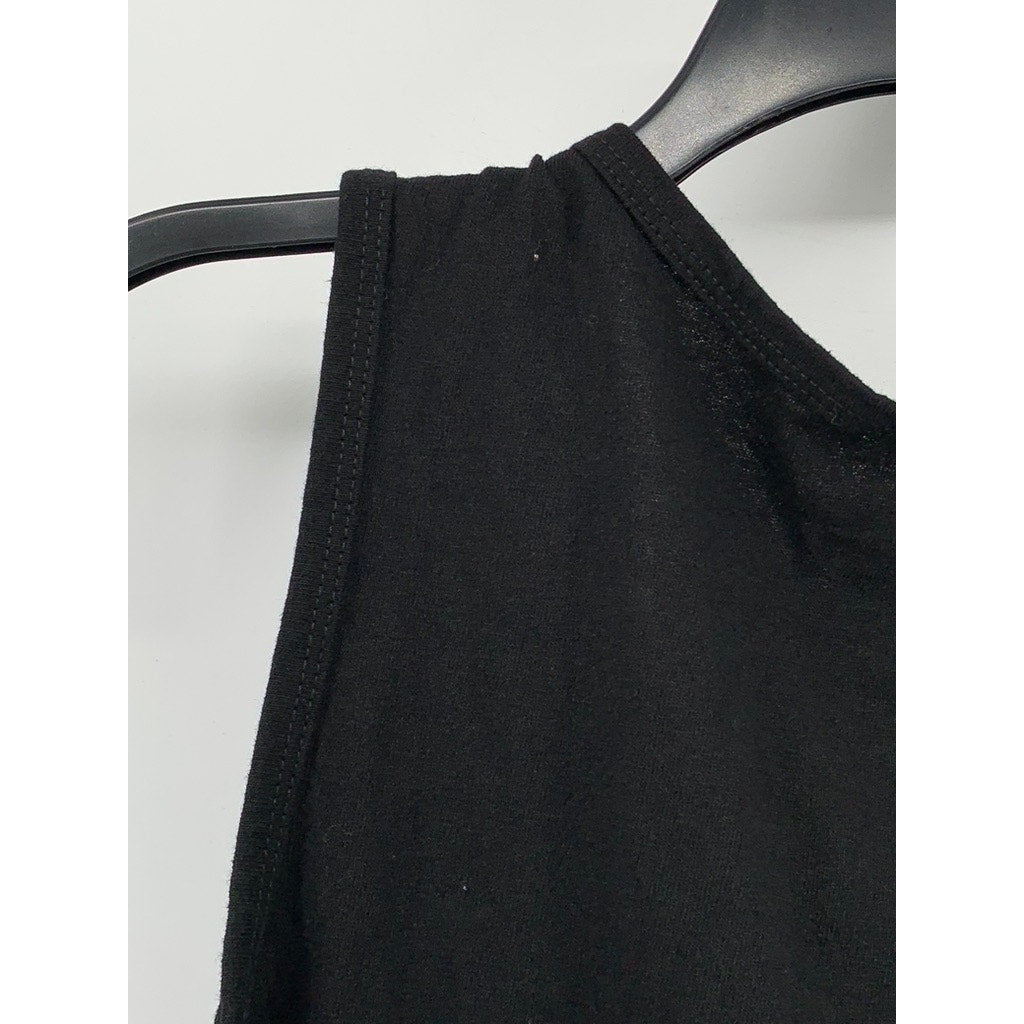 PRO 5 Men's Black-Red Rolling Stones 1972 Graphic Scoop-Neck Tank SZ L