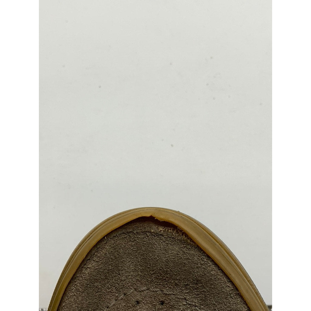 VANS Kids Gray Suede Hi-Top Gum Sole Sneakers SZ 13.5