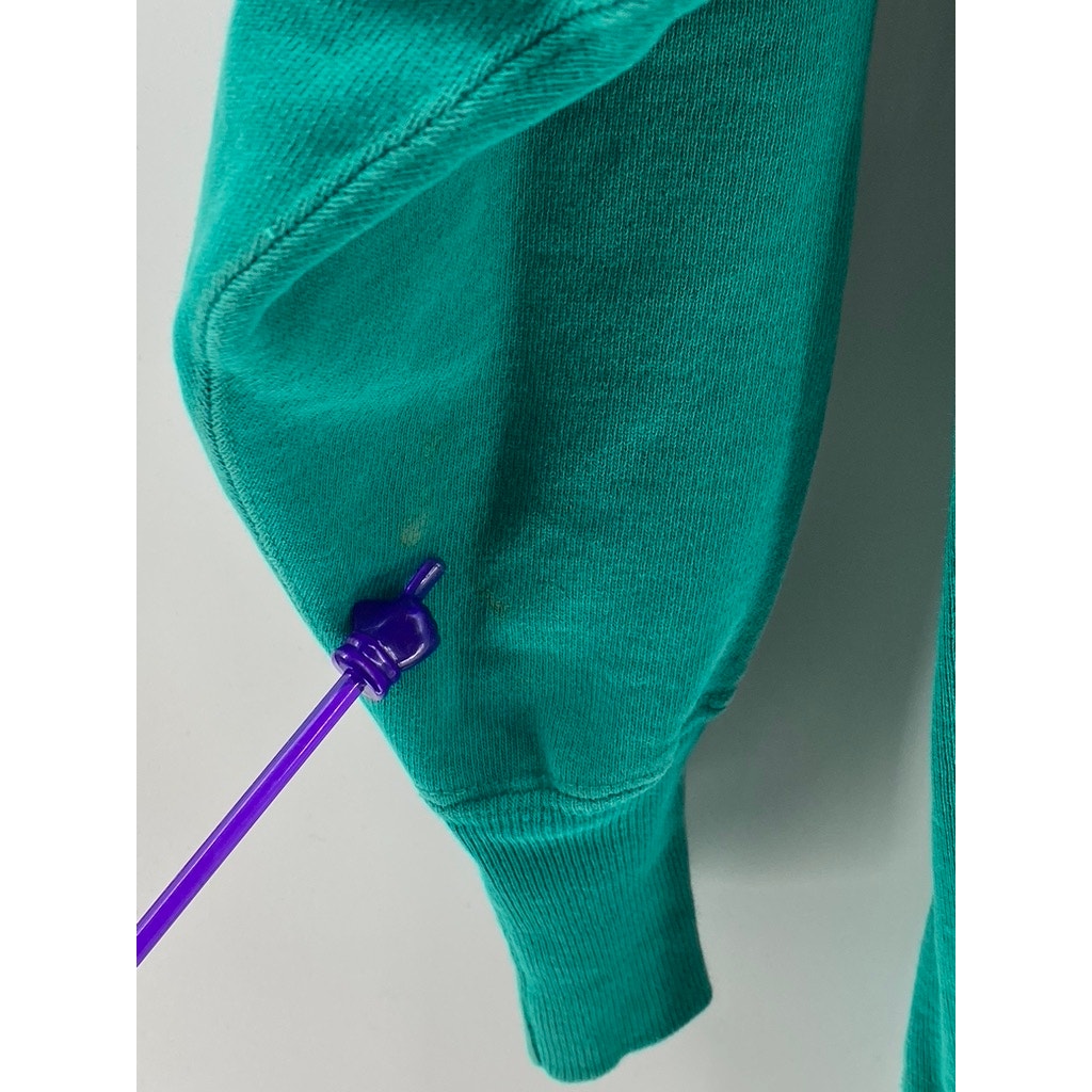 CHAMPION Men's Green Vintage Crewneck Reverse Weave Long Sleeve Sweatshirt SZ2XL