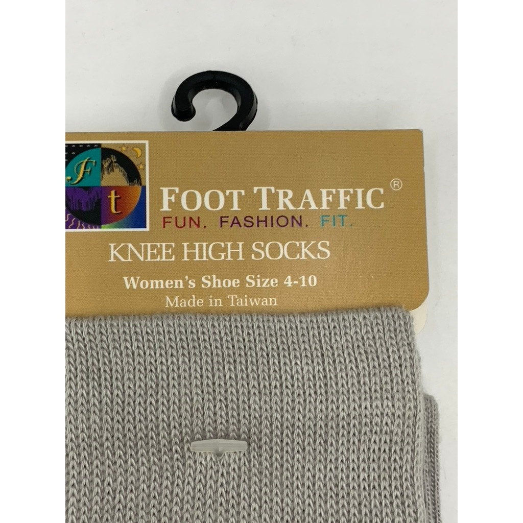 FOOT TRAFFIC Unisex Gray Sushi Crew Socks SZ OS