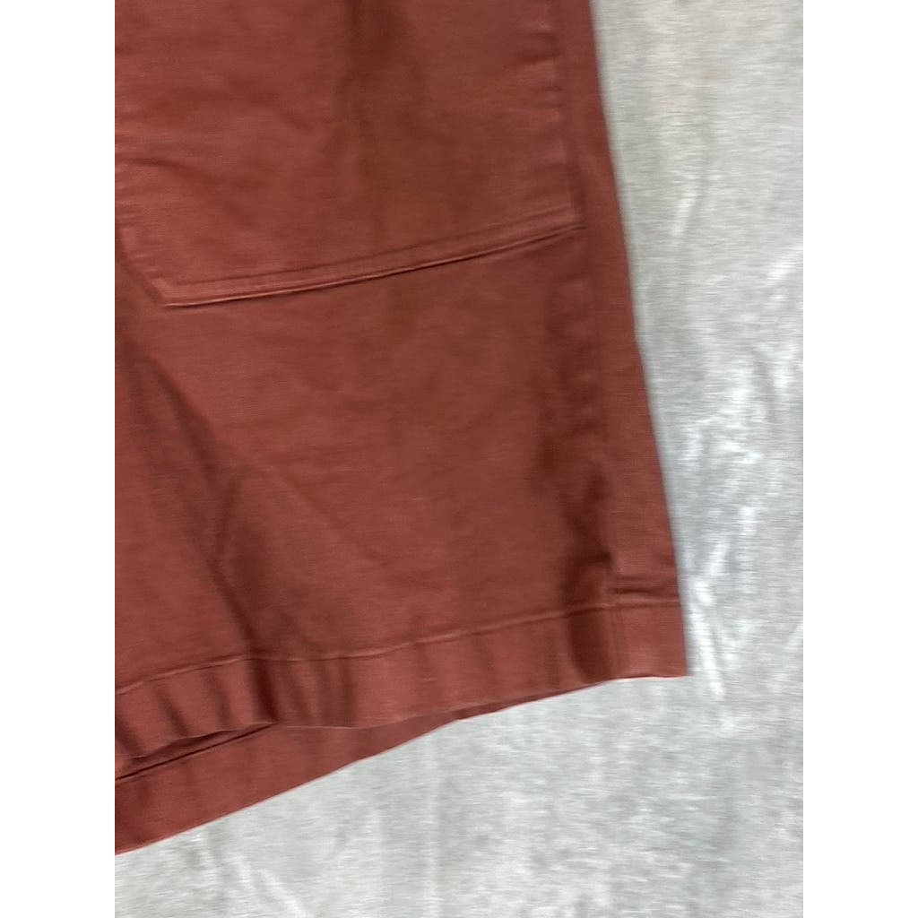 VINCE. Men's Rust Drawstring Pull-On Bermuda Shorts SZ M