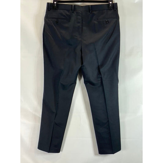 TOMMY HILFIGER Men's Navy Modern-Fit Flat-Front Dress Pants SZ 38X30