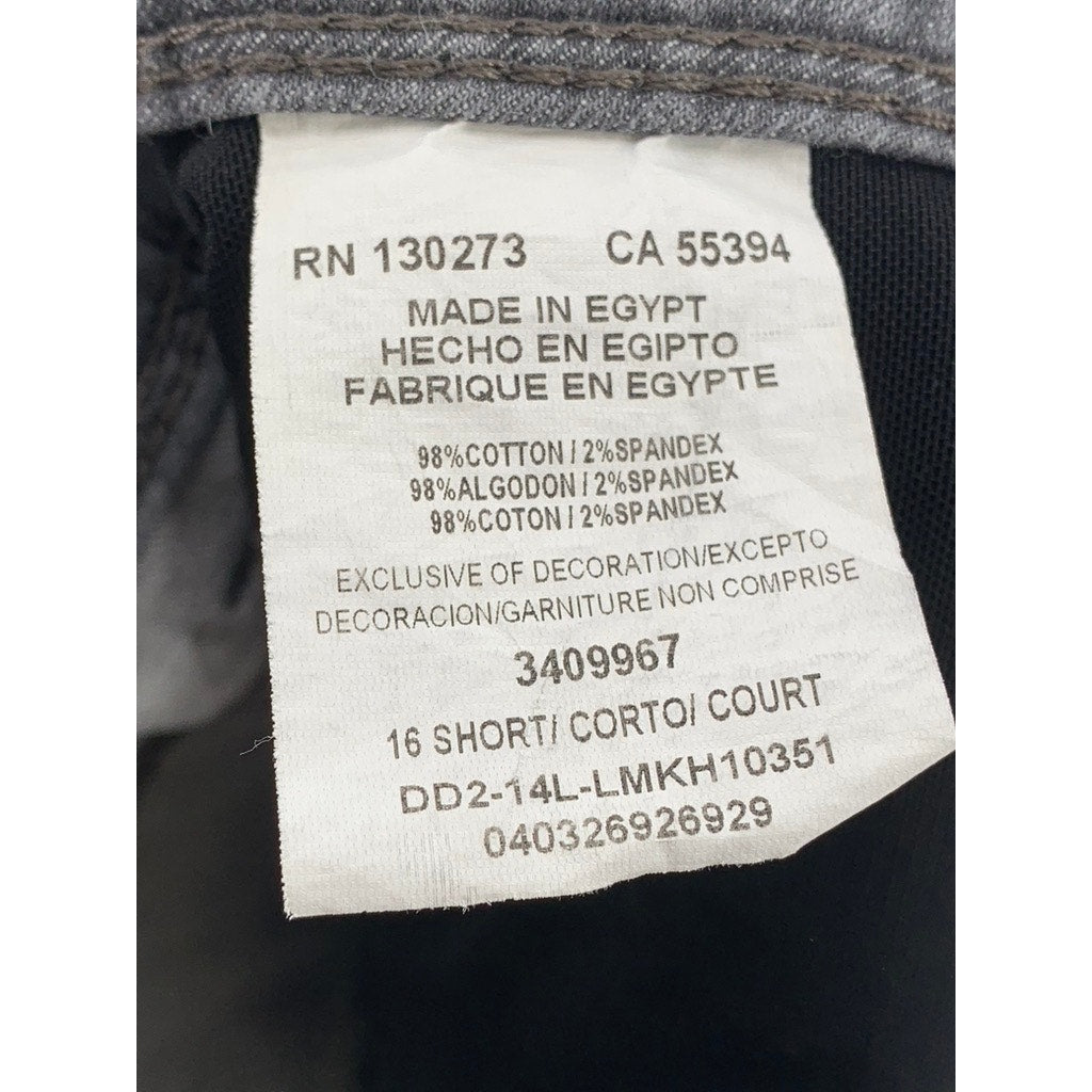 LEE Women's Charcoal Gray Perfect Fit Straight Leg Jeans SZ 12S