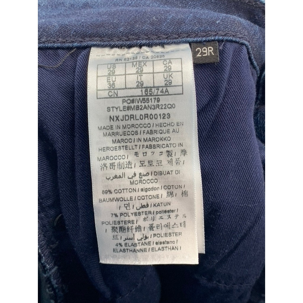 GUESS Men's Dark Blue Denim Skinny Leg Jeans SZ 29