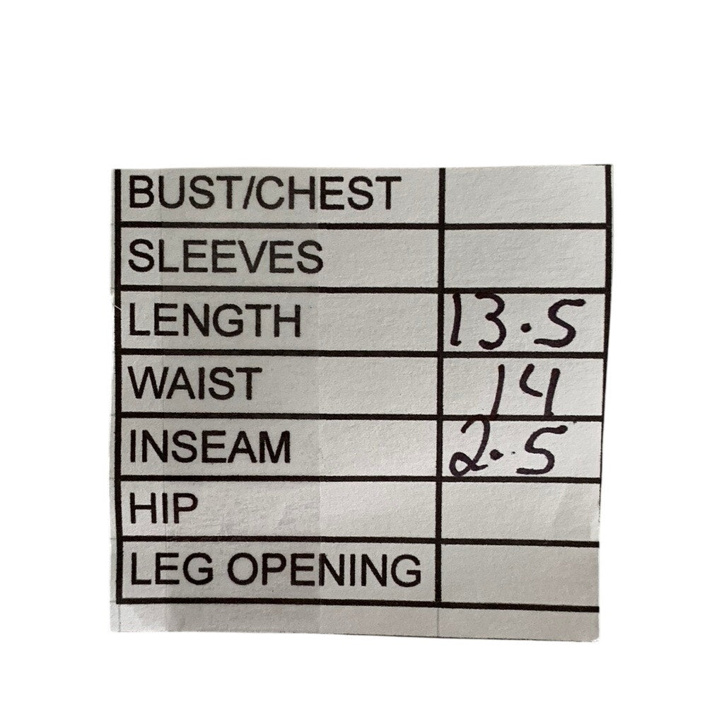 ZARA Women's Black-White Checkered High-Waist Shorts SZ S