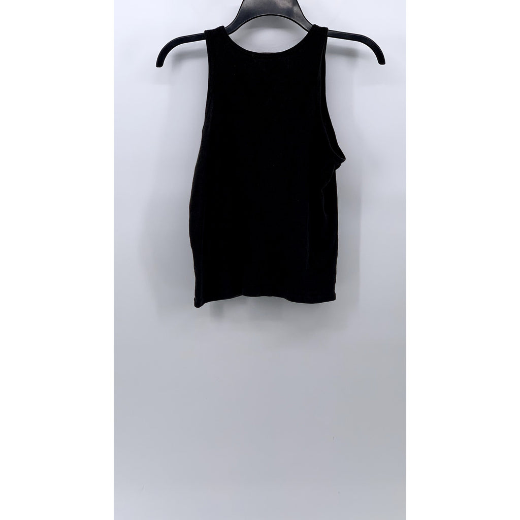 BRANDY MELVILLE Women's Black Scoop-Neck Casual Pullover Tank Top SZ OS