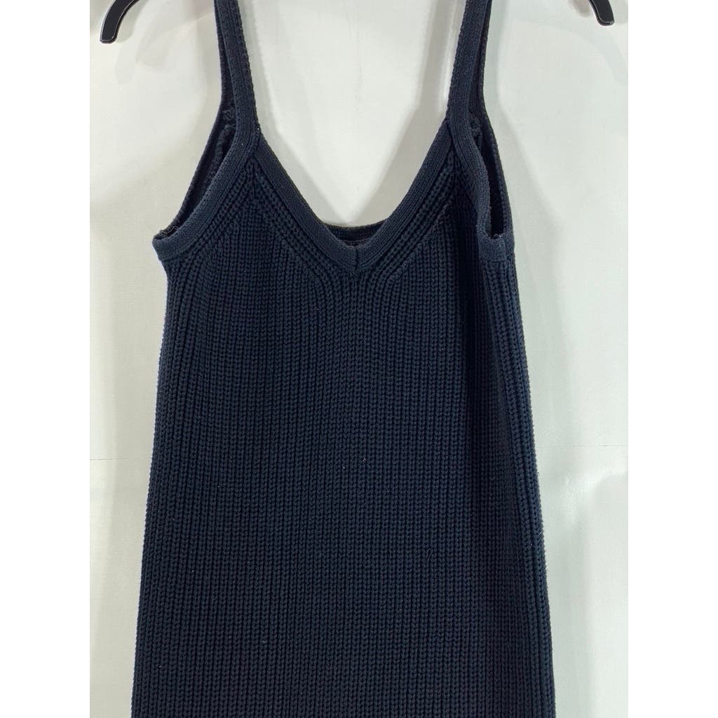 DEMYLEE NEW YORK Women's Navy Scoop-Neck Sleeveless Knit Pullover Midi Dress SZS