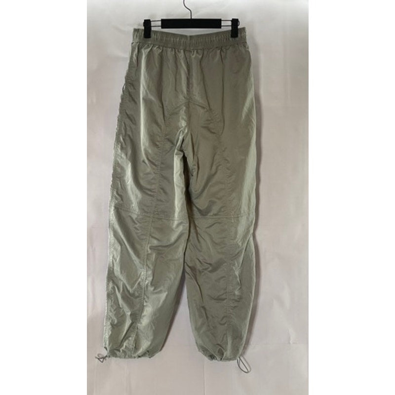 WILD FABLE Women's Light Gray Elastic Waist Bungee-Hem Pull-On Pants SZ S