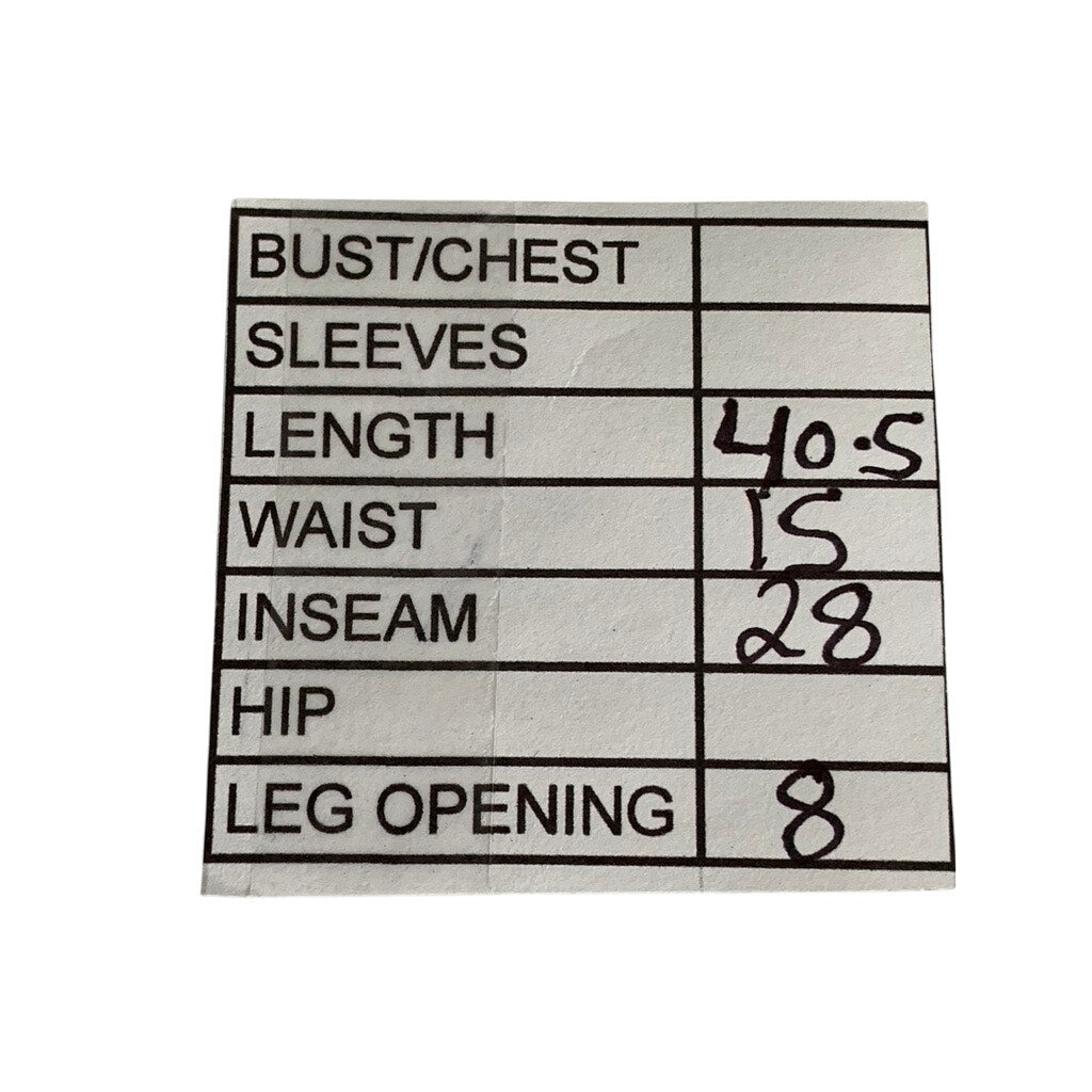 MADEWELL Women's Gray Satin Elastic-Waist Straight-Leg Full-Length Pants SZ M