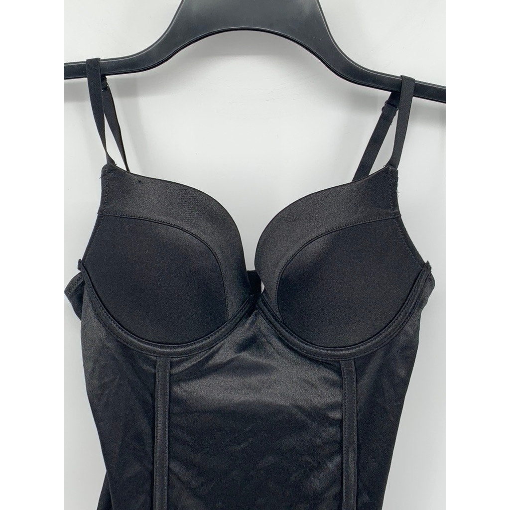 UNDERGIRL Women's Black Seamless Shaping Bodysuit SZ M