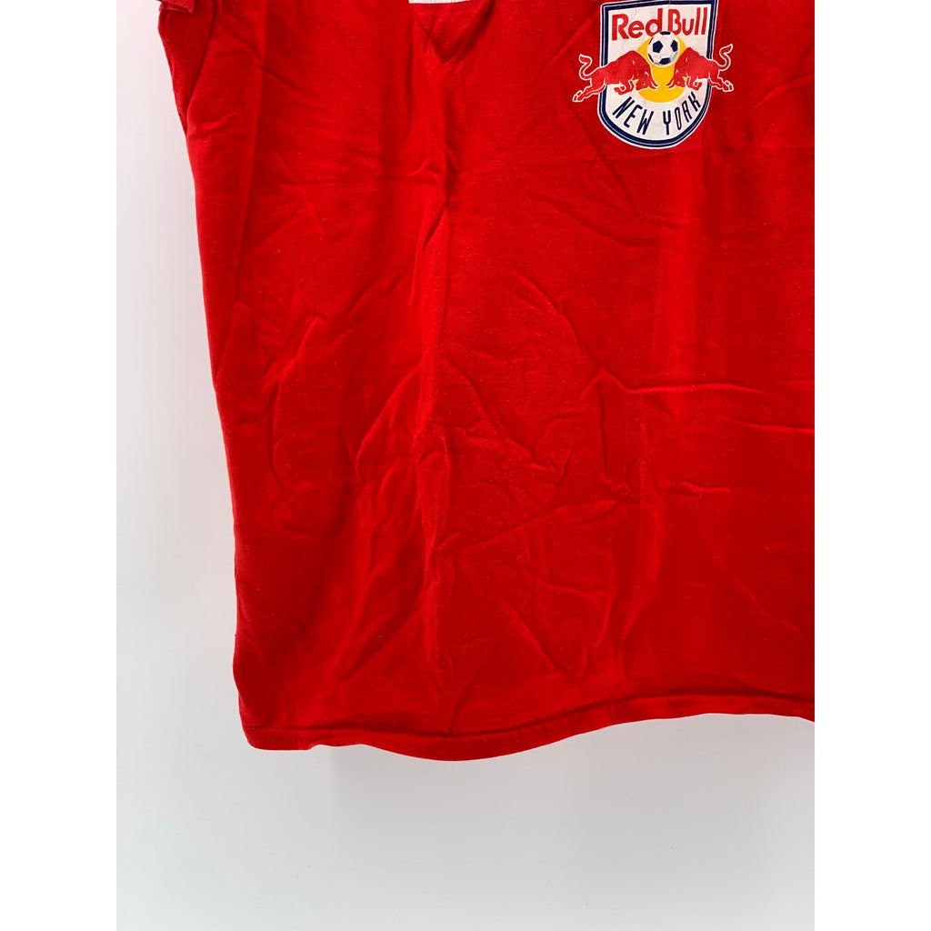 UNBRANDED Men's Red New York Red Bulls Graphic Crewneck Short Sleeve T-Shirt SZL