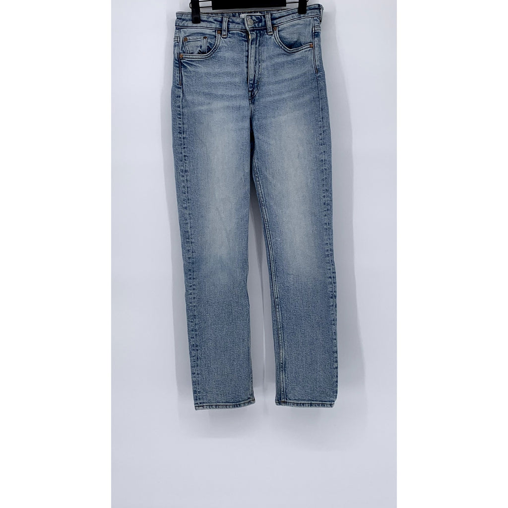 & OTHER STORIES Women's Light Blue Denim Straight-Leg Jean SZ 27/30