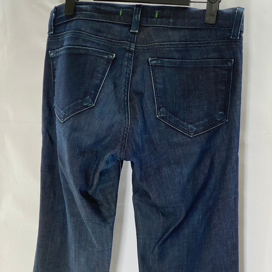 J. BRAND Women's Eclipse Navy Denim The Straight Leg Five-Pocket Jeans SZ 26