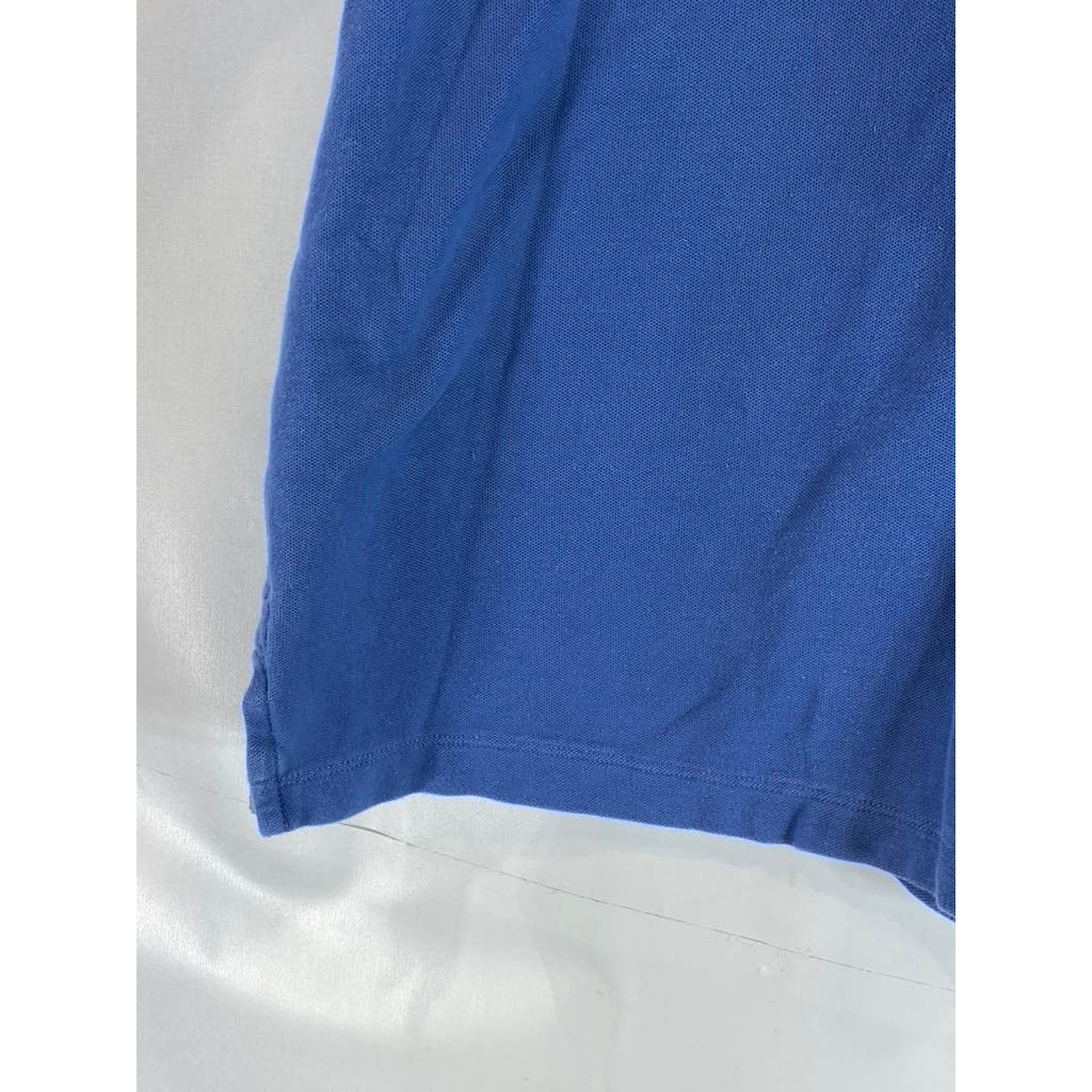 TOMMY BAHAMA Men's Blue Short Sleeve Classic-Fit Polo Shirt SZ L