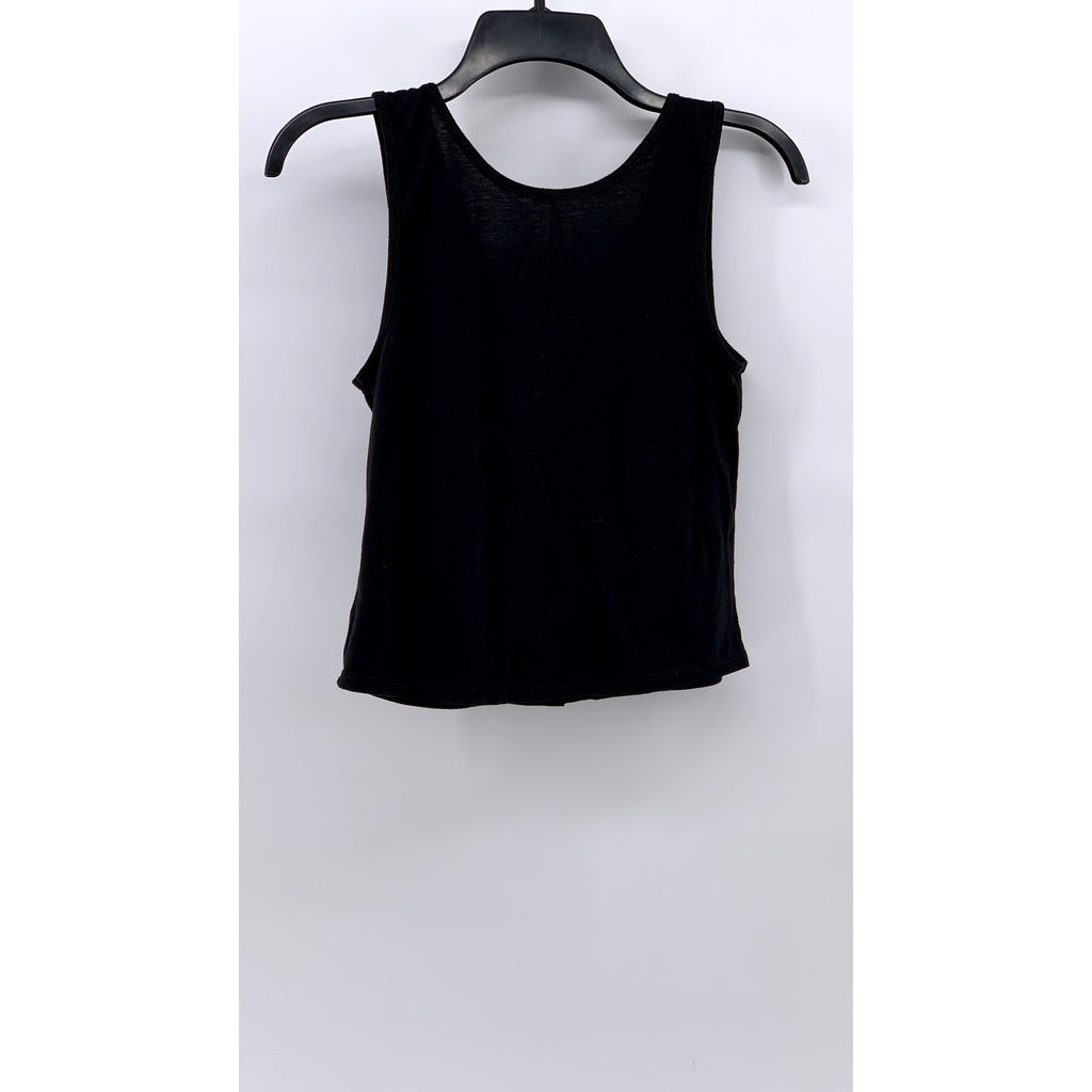 ONZIE FLOW Women's Black Cropped Tank Top SZ OS
