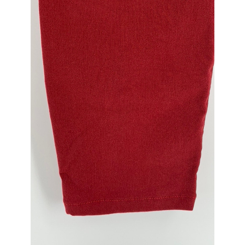 JOE'S Women's Red Skinny Visionaire Cotton-Blend Pant SZ 29