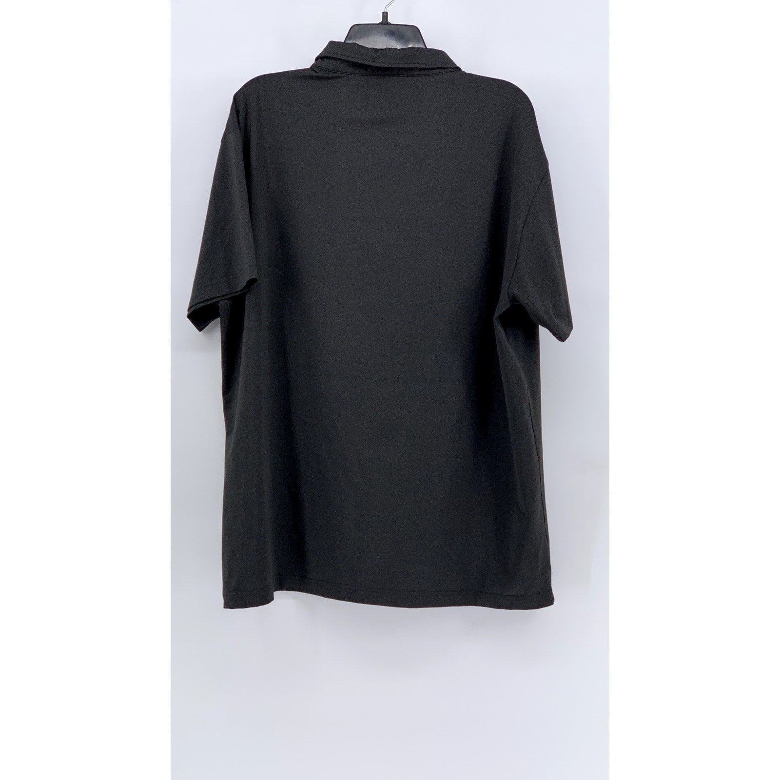 UNBRANDED Men's Charcoal Gray Short Sleeve Regular Fit Polo Shirt SZ 2XL