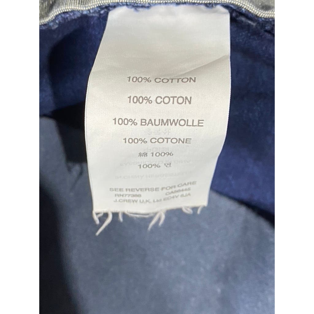 J.CREW Men's Navy Stretch Regular-Fit Chino Shorts SZ 30