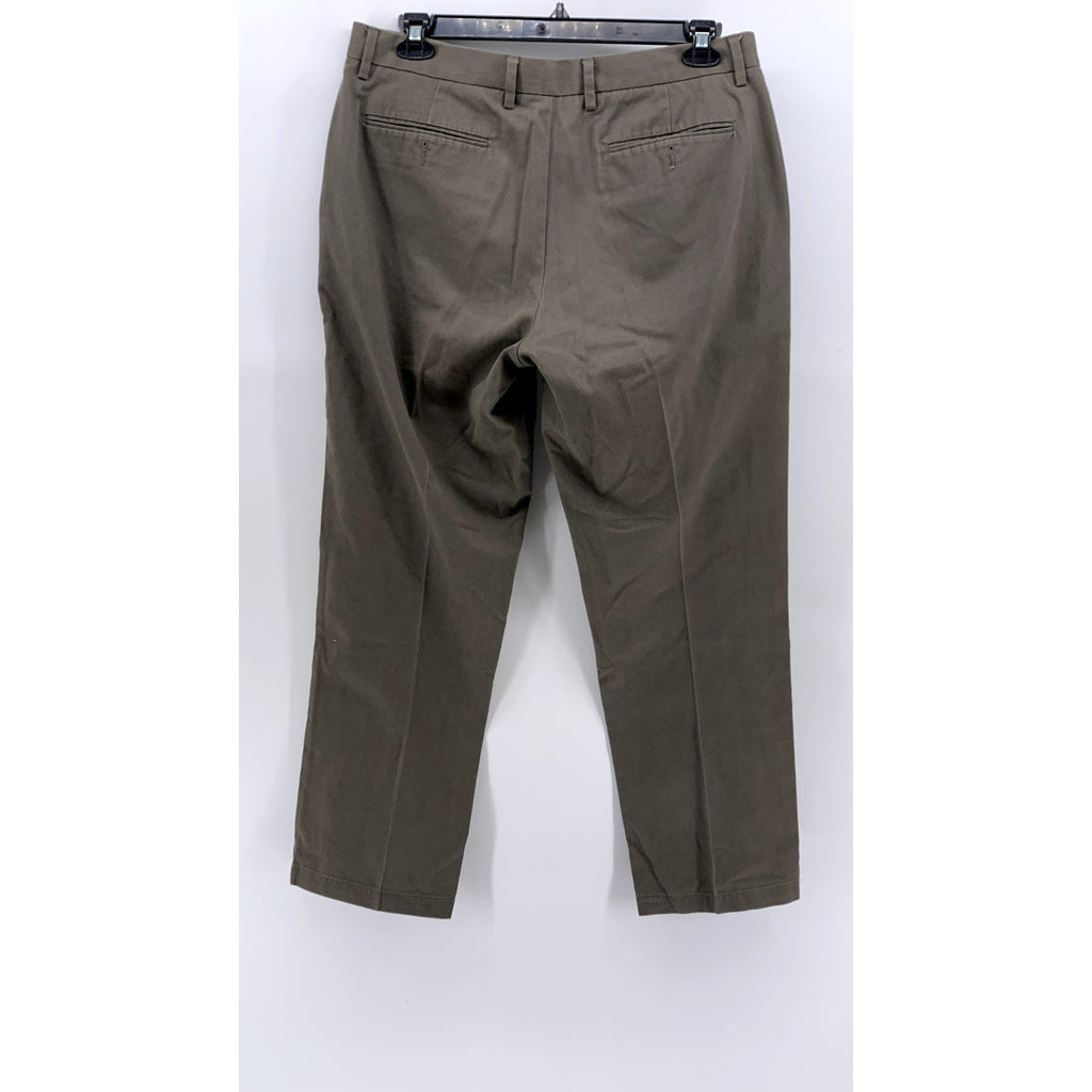 AMAZON ESSENTIALS Men's Taupe Straight-Leg Chino Pants SZ 35X30