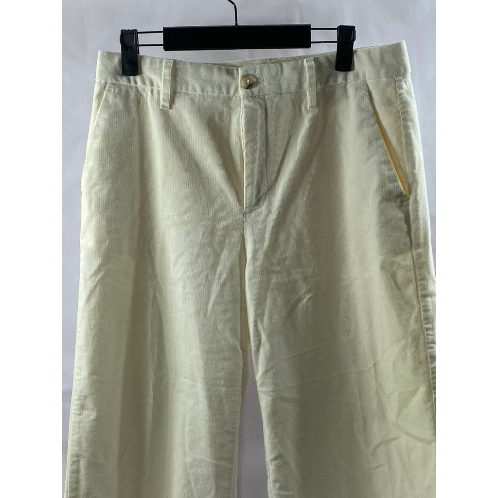 BANANA REPUBLIC Women’s Beige Wide-Leg Relaxed-Fit Pant SZ 6