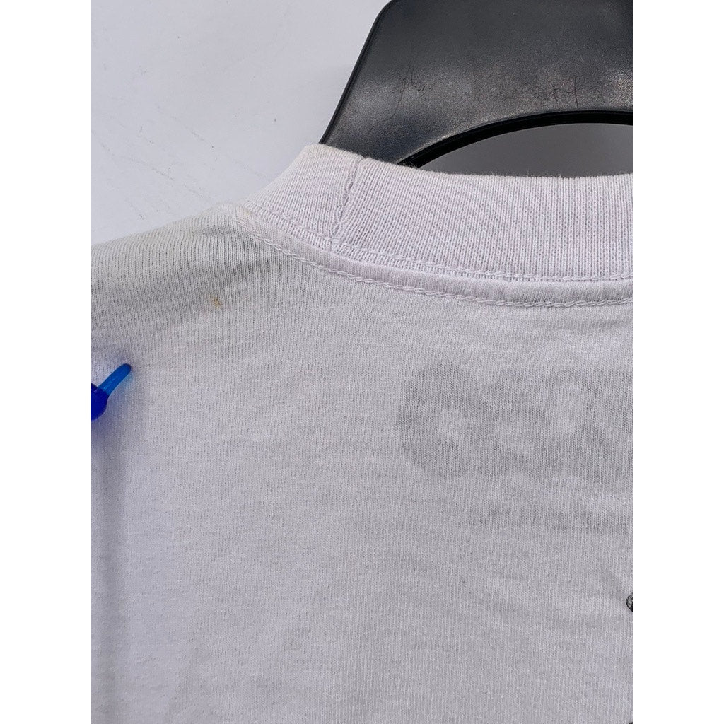 Men's White Portugal The Man Dummy Graphic T-Shirt SZ M