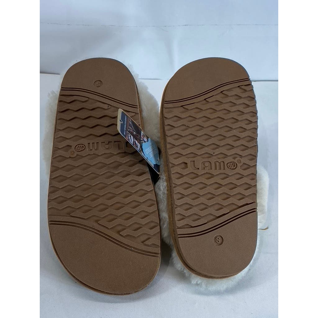 LAMO Women's Chestnut Doubleface Scuff Cirrus Memory Foam Slippers SZ S (5-6)