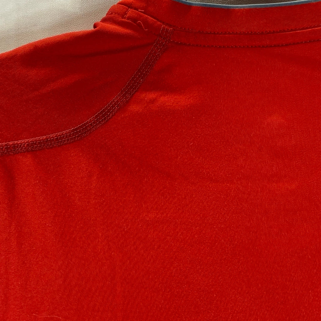NIKE Men's Red Pro Combat Dri-Fit Fitted Short Sleeve Active T-Shirt SZ M