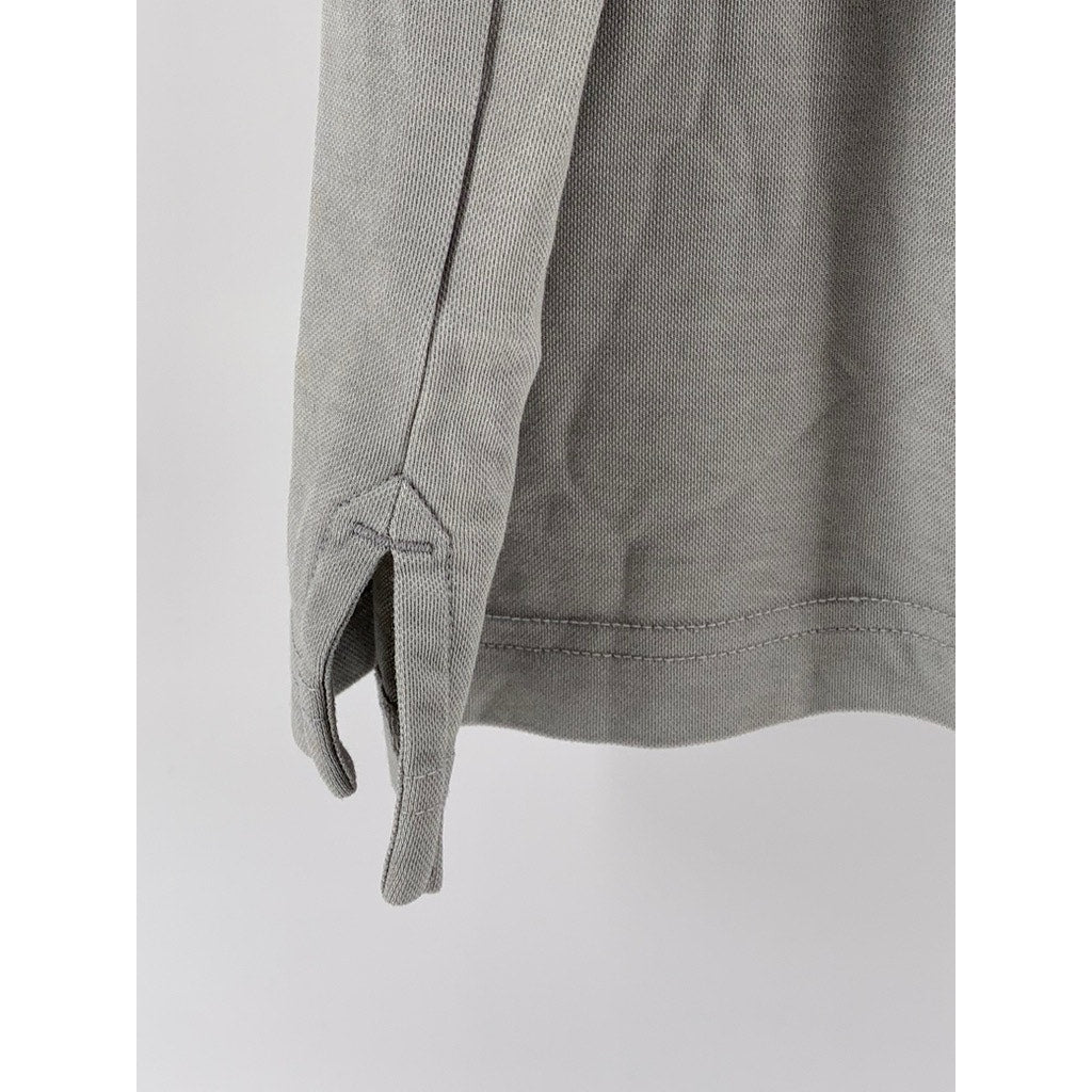TRAVIS MATHEW Men's Gray Textured Short Sleeve Polo Shirt SZ 2XL