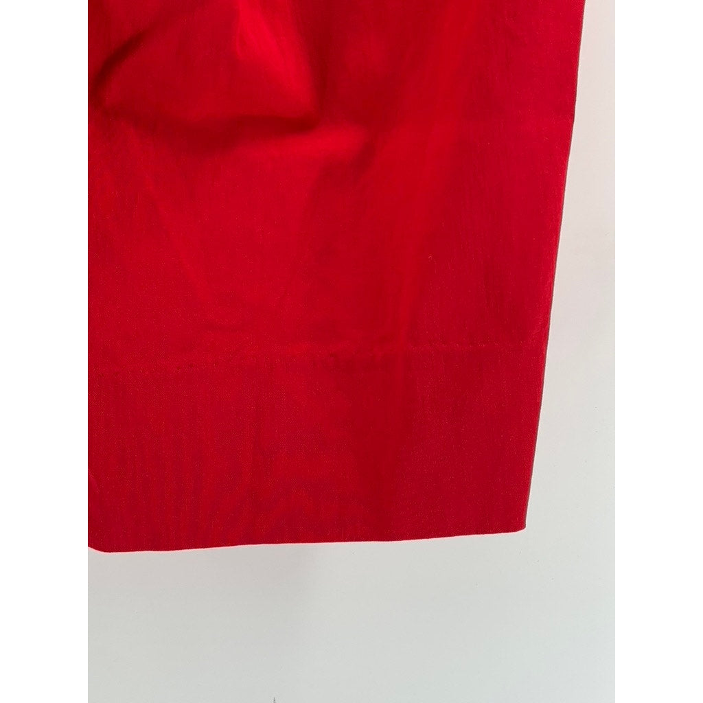 ALFRED DUNNER Women's Petite Red Bermuda Shorts SZ 18P