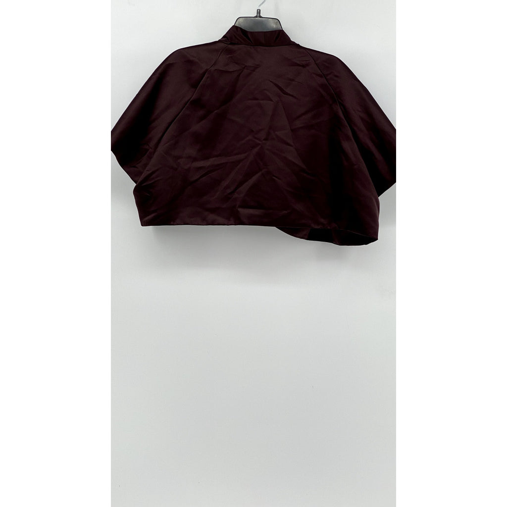 DAVID'S BRIDAL Women's Brown Strapless 2pc Gown SZ 26