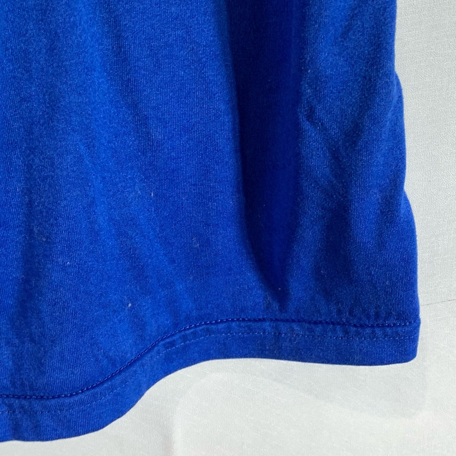 NIKE Men's Blue Dri-Fit V-Neck Short Sleeve Active T-Shirt SZ XL