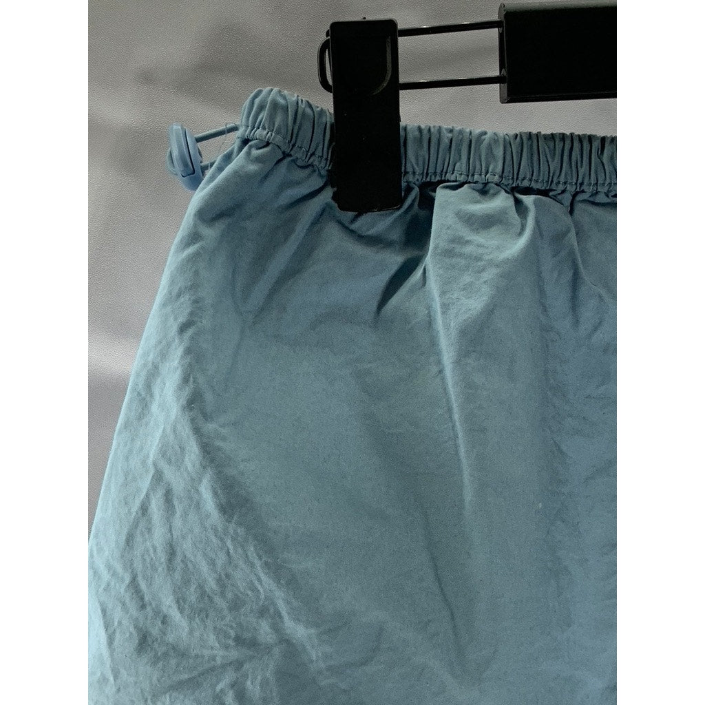 DENIM CO PRIMARK CARES Women's Blue Bungee Waist Lightweight Casual Shorts SZ XS