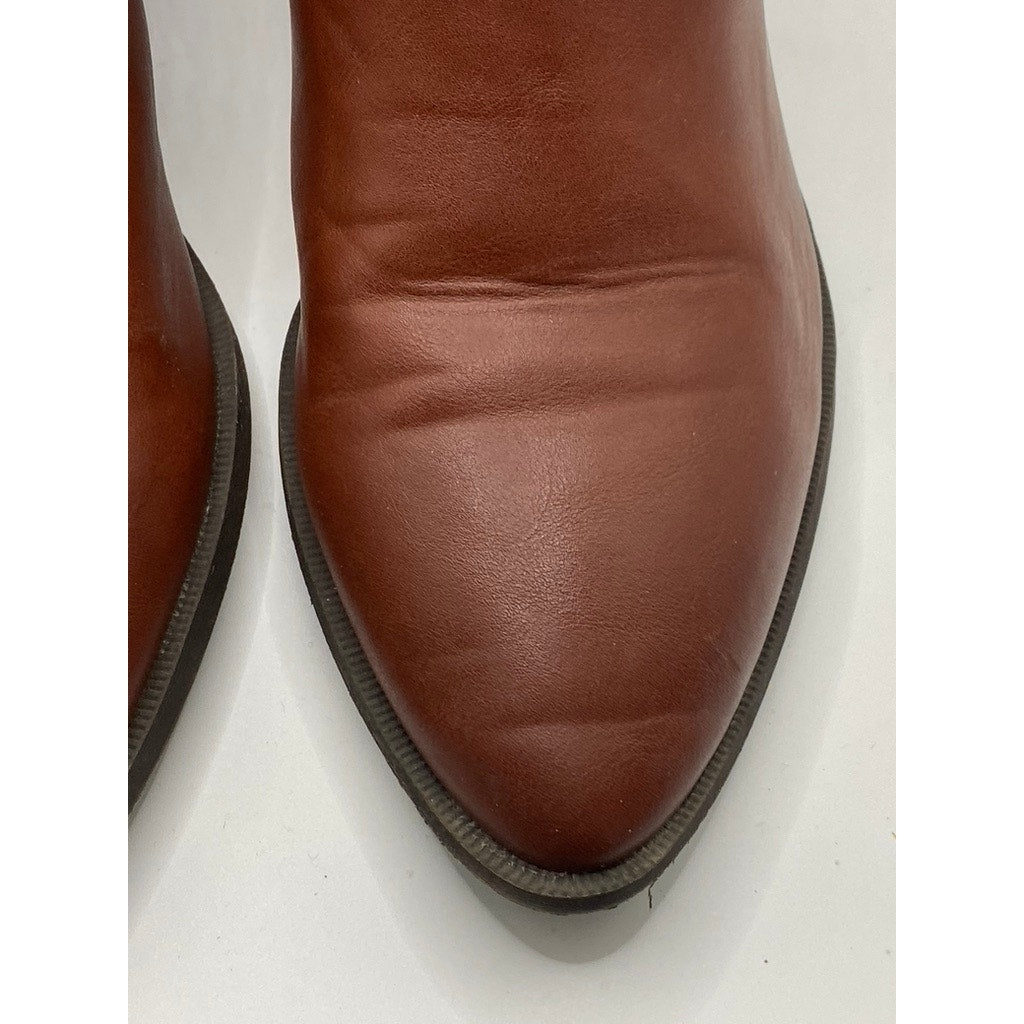 CIRCUS By SAM EDELMAN Women’s Whiskey Highland Stud Embossed Ankle Boots SZ 8