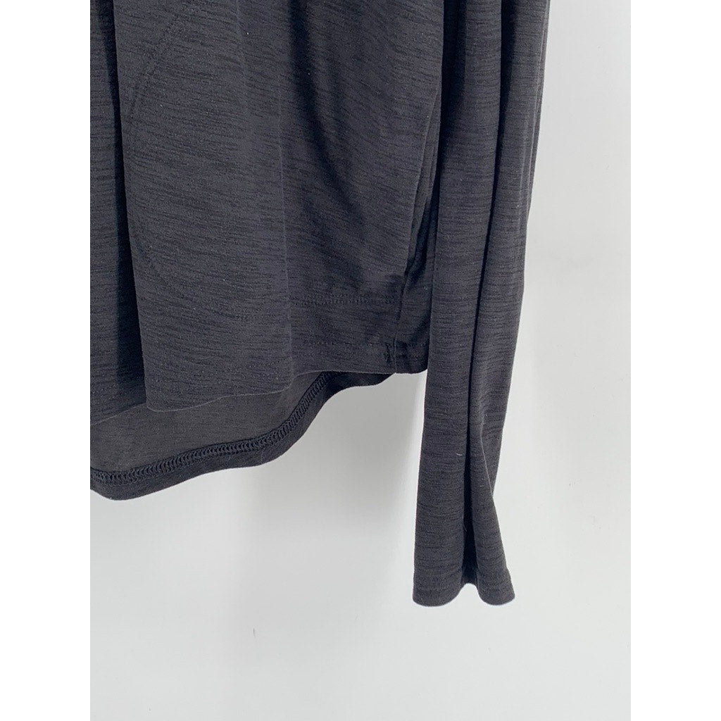 OLD NAVY Women's Black Active Long Sleeve Hooded Sweatshirt SZ XL