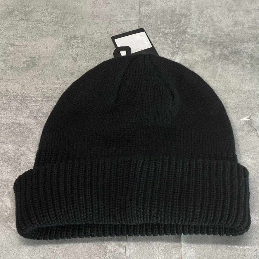 ALTRARE Men's Black Rib Knit Beanie SZ OS