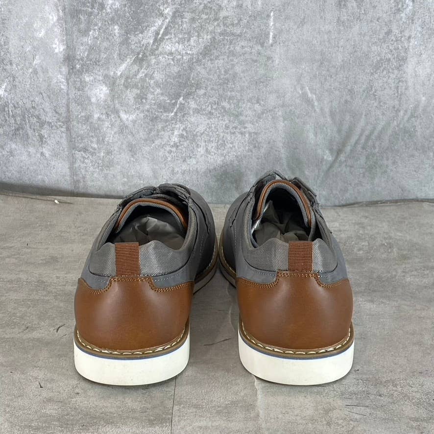 RESERVED FOOTWEAR NEW YORK Men's Grey Vertigo Lace-Up Oxford Shoes SZ 9