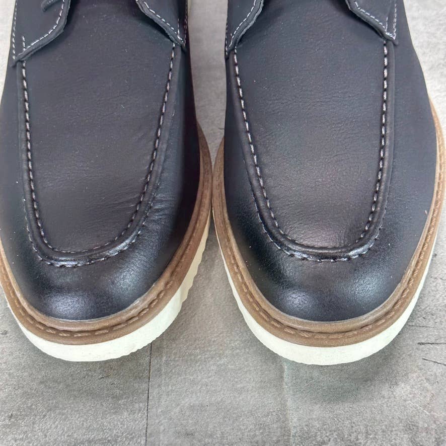 NEW YORK & COMPANY Men's Black Hurley Lace-Up Chukka Boots SZ 9.5