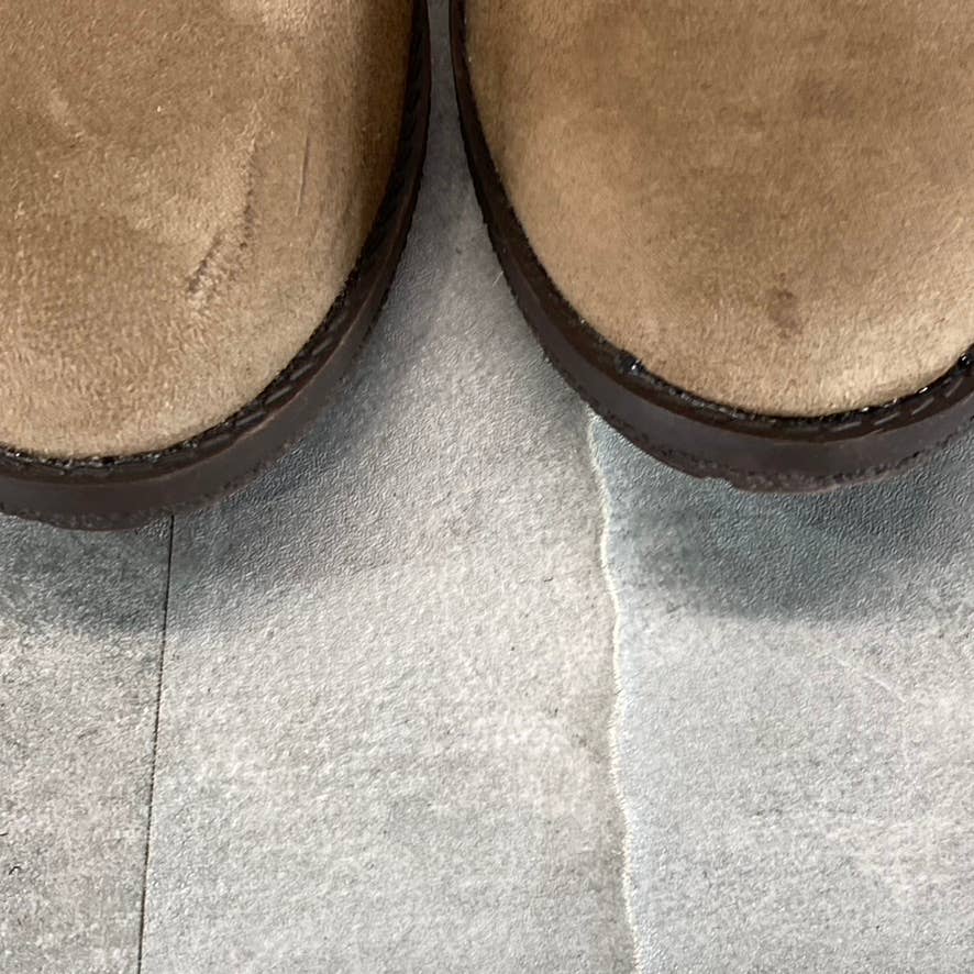 STYLE & CO Women's Taupe Gladyy Round-Toe Side-Zip Block-Heel Ankle Boots SZ 6