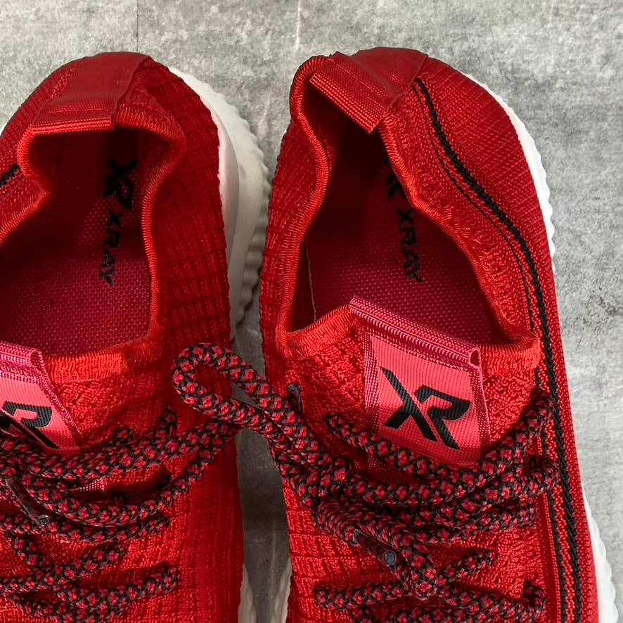 XRAY FOOTWEAR Men's Red Knit Breathable Niko Lace-Up Sneakers SZ 7.5