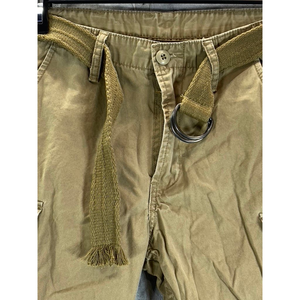 LEVI'S Men's Khaki Belted Cargo Shorts SZ 30