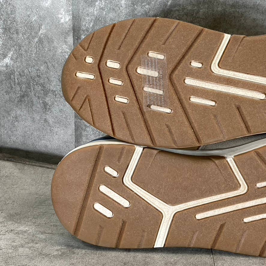 NEW YORK & COMPANY Men's Beige Harvey Low-Top Lace-Up Sneakers SZ 8