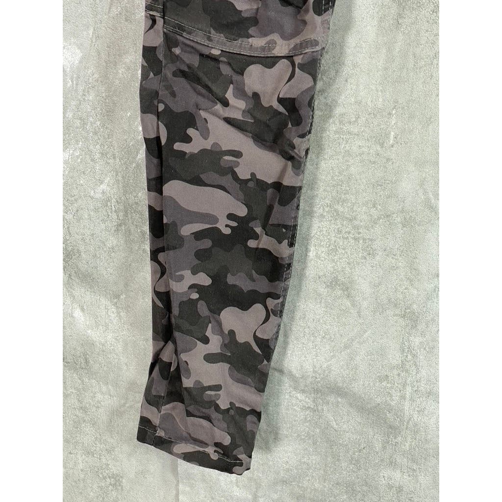 SPARK Men's Gray Camo Print Double Knee Pants SZ 32X32